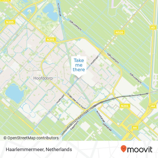 Haarlemmermeer Karte