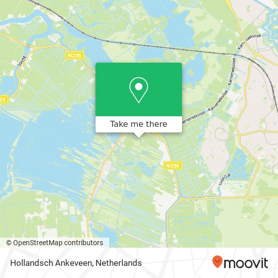 Hollandsch Ankeveen map