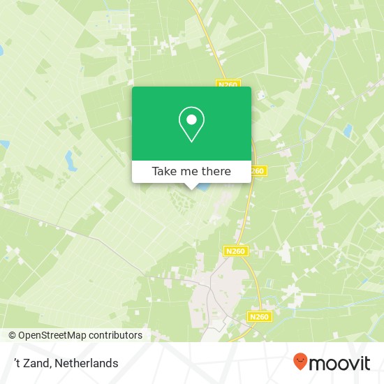 ’t Zand map