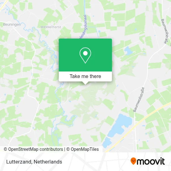 Lutterzand map