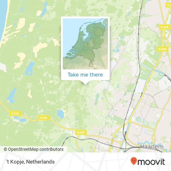 ’t Kopje map