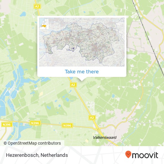 Hezerenbosch map