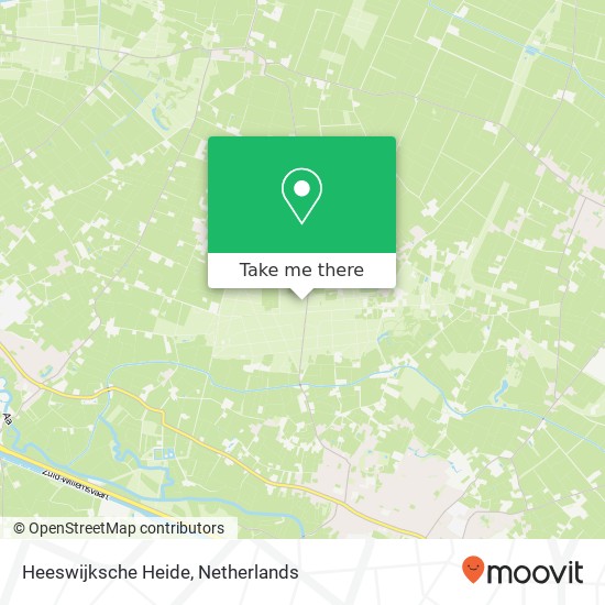 Heeswijksche Heide map