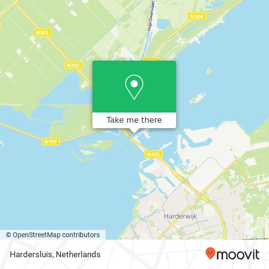 Hardersluis map