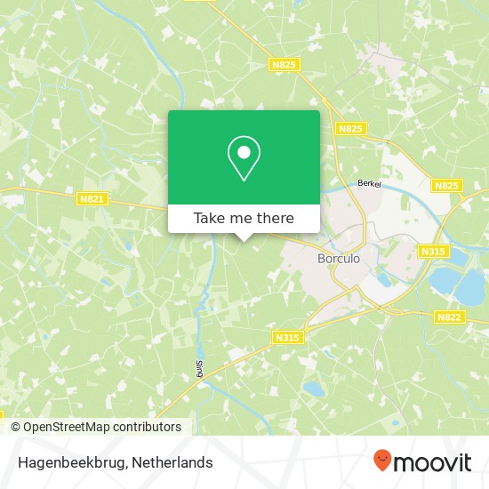 Hagenbeekbrug map