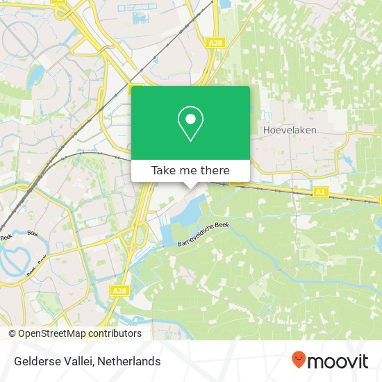 Gelderse Vallei map