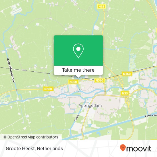 Groote Heekt map