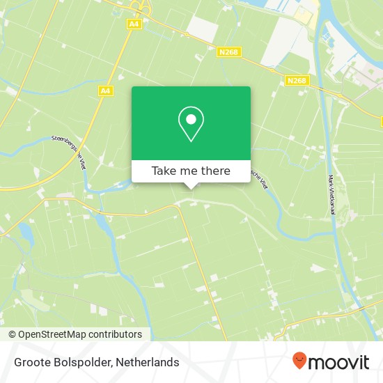 Groote Bolspolder map