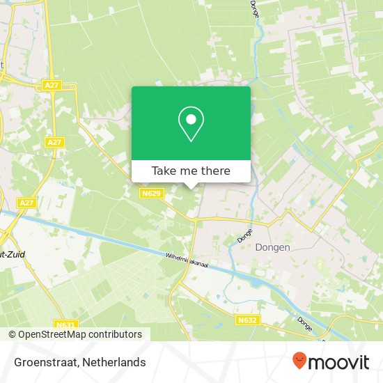 Groenstraat map