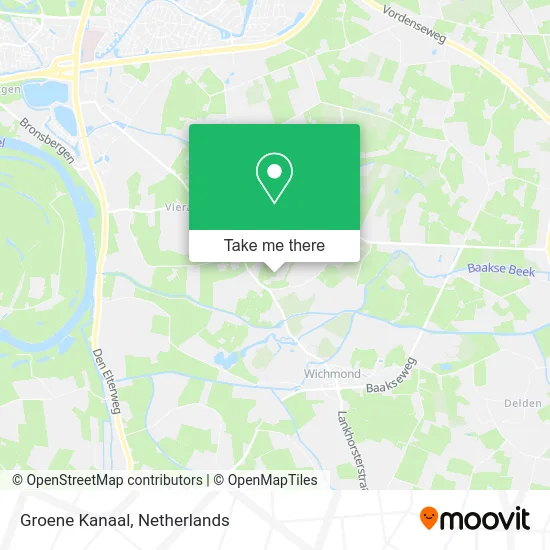 Groene Kanaal map
