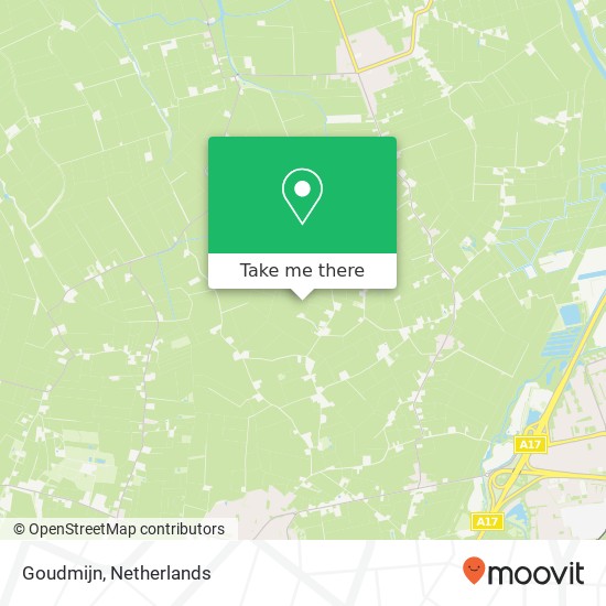 Goudmijn map