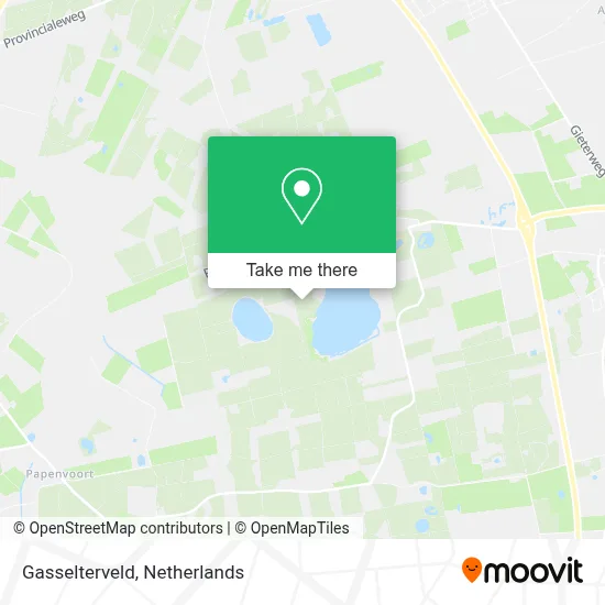 Gasselterveld map