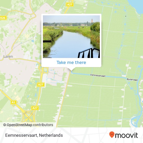 Eemnesservaart map