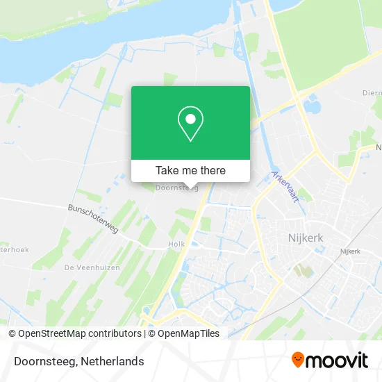 Doornsteeg map