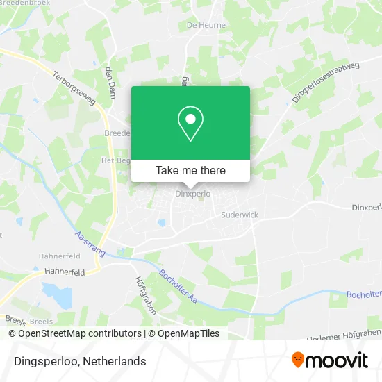 Dingsperloo map