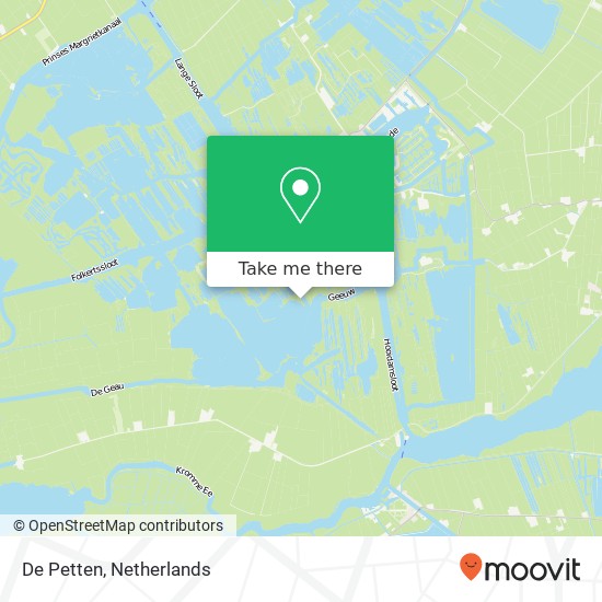 De Petten map