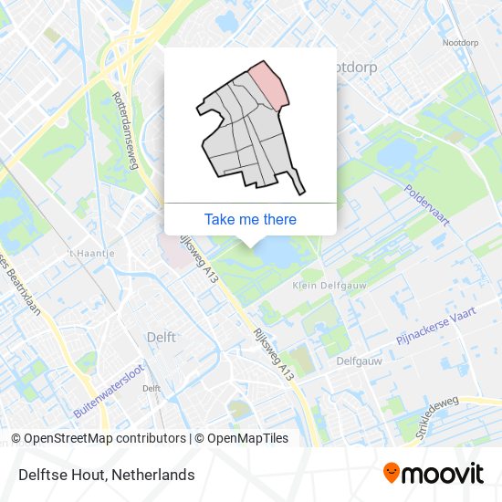 Delftse Hout map