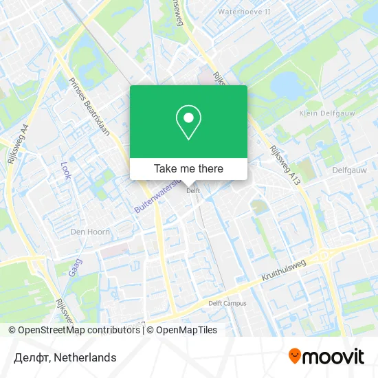 Делфт map
