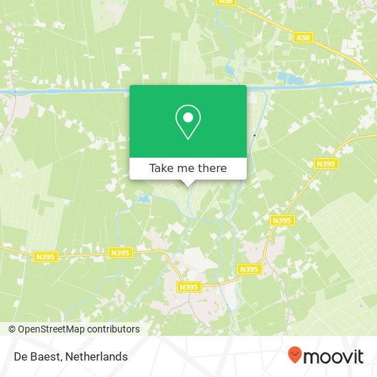 De Baest map