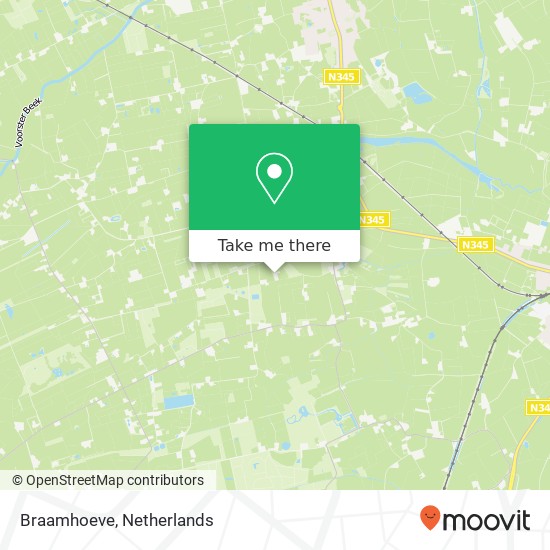 Braamhoeve map
