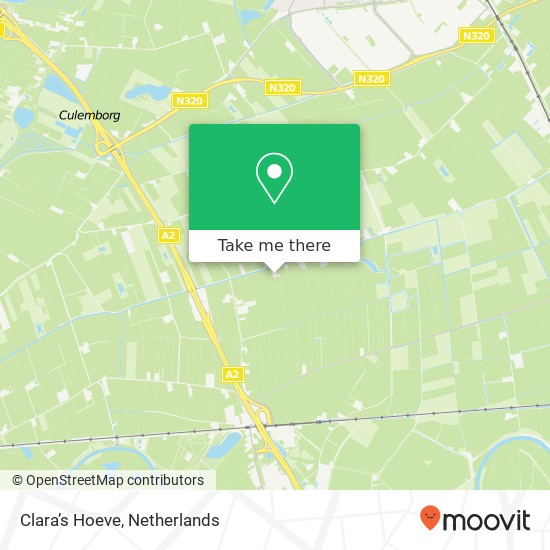 Clara’s Hoeve map