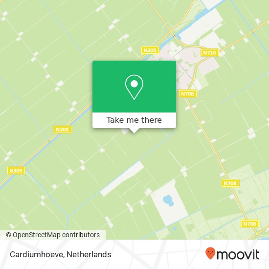 Cardiumhoeve map