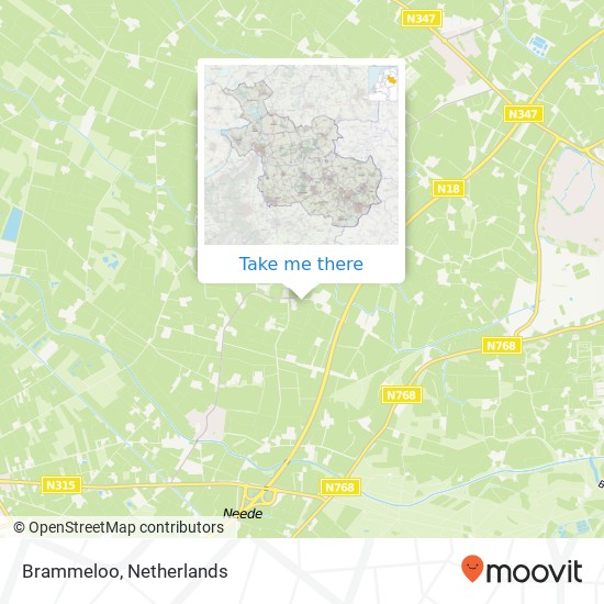 Brammeloo map