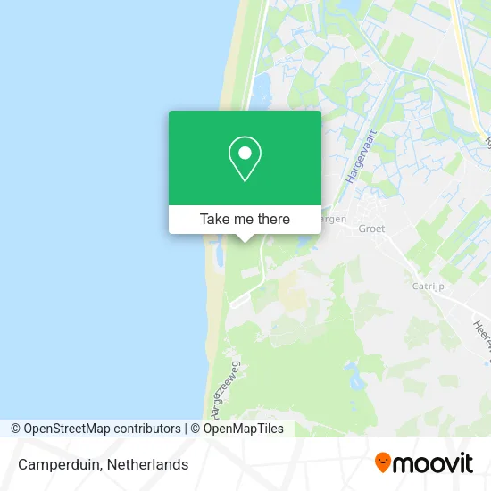 Camperduin map