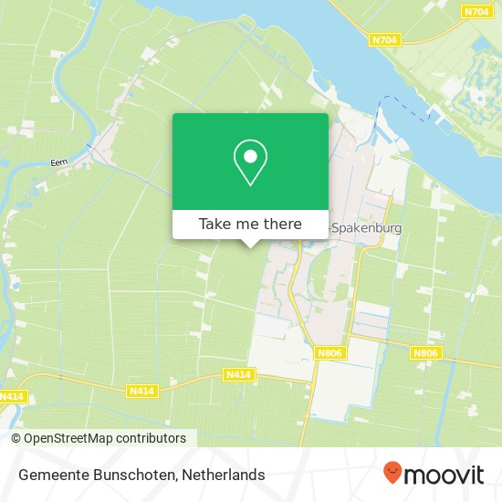 Gemeente Bunschoten map