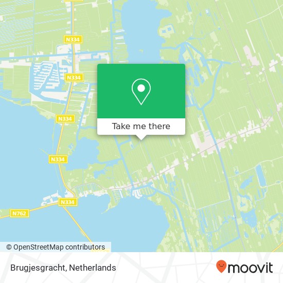 Brugjesgracht map