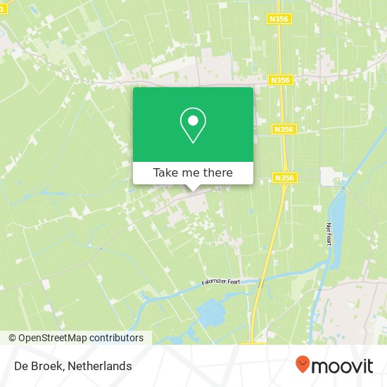 De Broek map