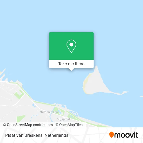 Plaat van Breskens map