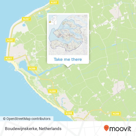 Boudewijnskerke map