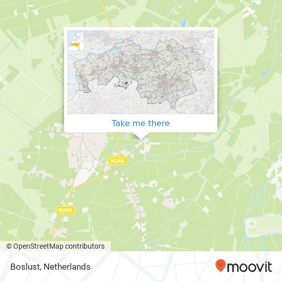 Boslust map