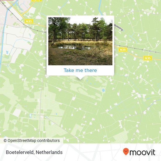 Boetelerveld map