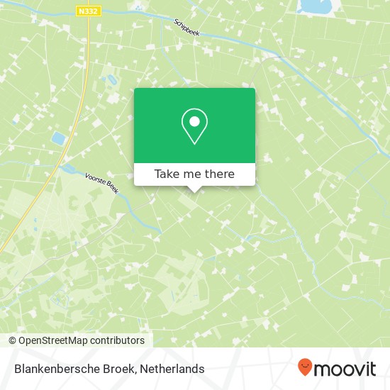 Blankenbersche Broek map