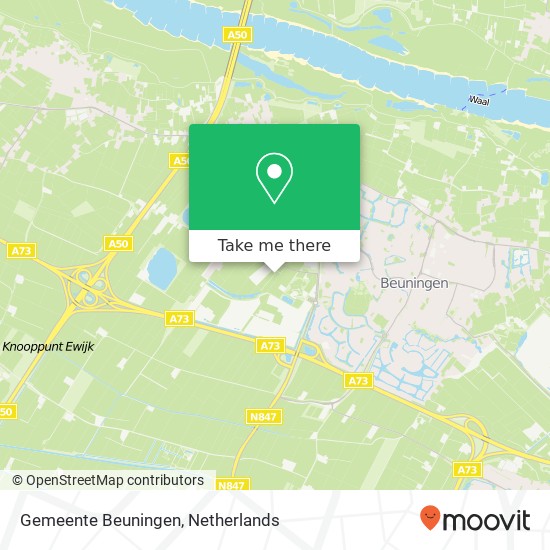 Gemeente Beuningen map