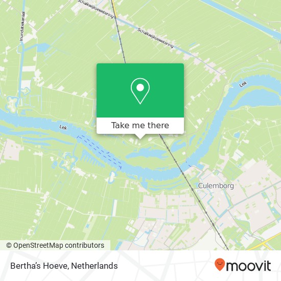 Bertha’s Hoeve map