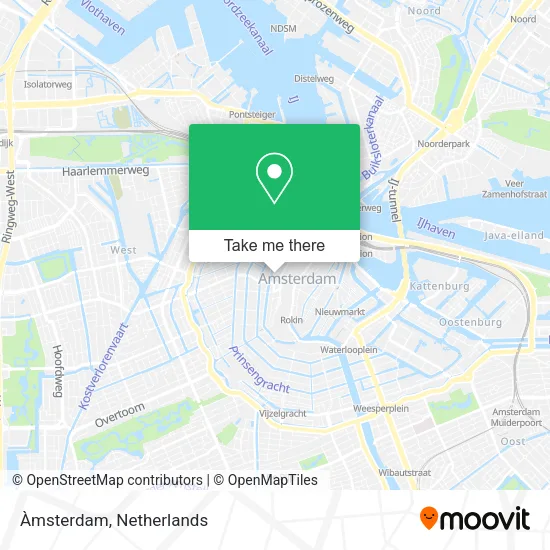 Àmsterdam map