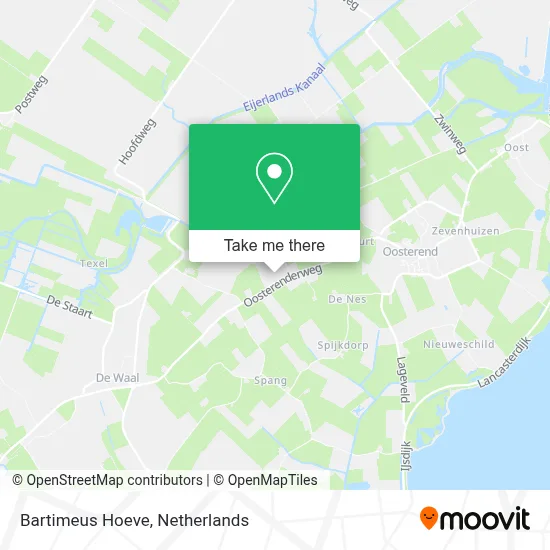 Bartimeus Hoeve map