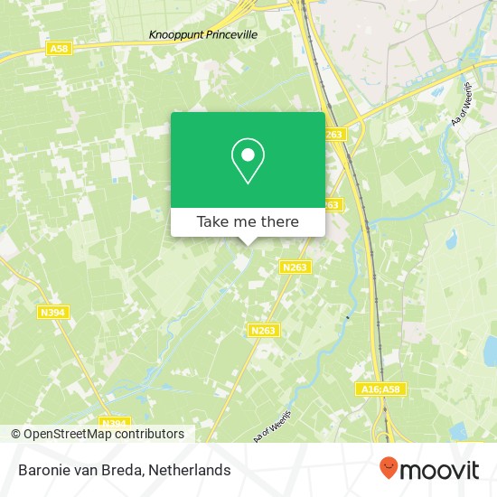 Baronie van Breda map
