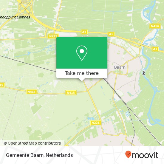 Gemeente Baarn map