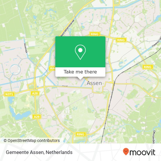 Gemeente Assen Karte