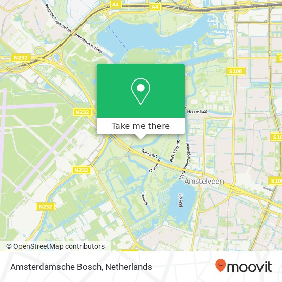 Amsterdamsche Bosch Karte