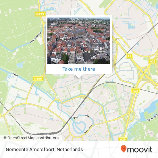 Gemeente Amersfoort map