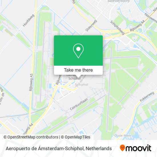 Aeropuerto de Ámsterdam-Schiphol map