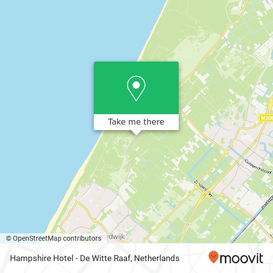 Hampshire Hotel - De Witte Raaf map