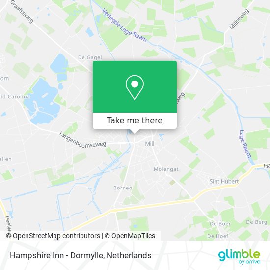 Hampshire Inn - Dormylle Karte