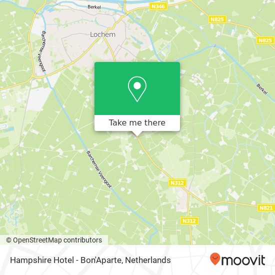 Hampshire Hotel - Bon'Aparte map