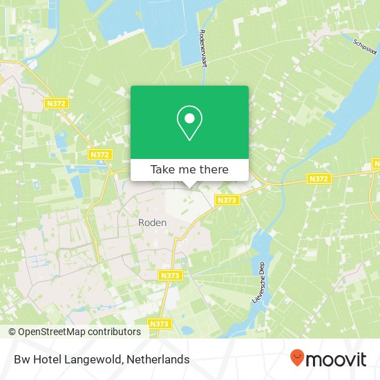 Bw Hotel Langewold map